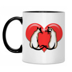 Кружка двухцветная