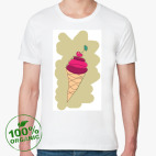 Мужская футболка органик