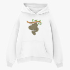 Толстовка худи оверсайз