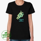 Женская футболка органик