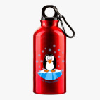 Металлическая бутылка 400 мл UV-DTF