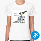 Женская спортивная футболка