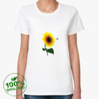 Женская футболка органик