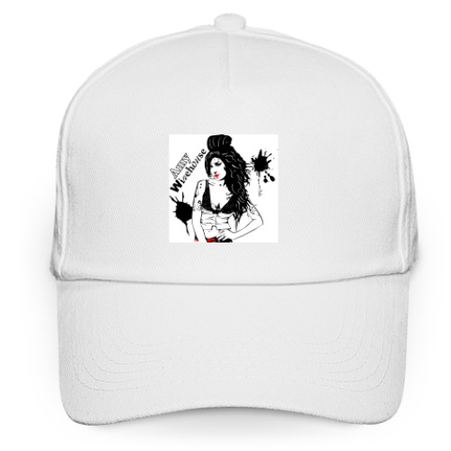 Кепка бейсболка с принтом Эми Уайнхаус - Amy Winehouse