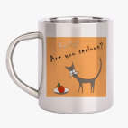 Кружка металлическая