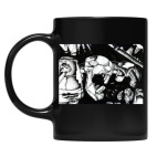 Кружка цветная UV-DTF