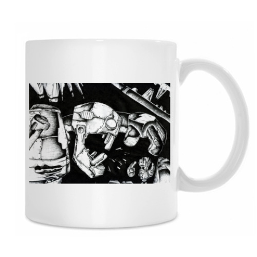 Кружка с принтом До конца