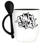 Кружка с ложкой