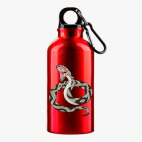 Металлическая бутылка 400 мл UV-DTF