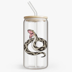 Банка с бамбуковой крышкой