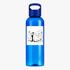 Прозрачная спортивная бутылка