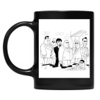 Кружка цветная UV-DTF