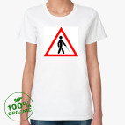 Женская футболка органик