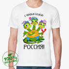 Мужская футболка органик