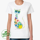 Женская футболка органик