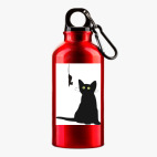 Металлическая бутылка 400 мл UV-DTF