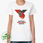 Женская футболка органик