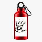 Металлическая бутылка 400 мл UV-DTF