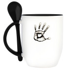 Кружка с ложкой