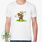 Мужская футболка органик