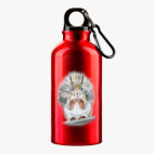 Металлическая бутылка 400 мл UV-DTF