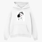 Толстовка худи оверсайз