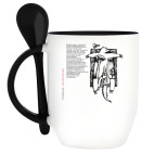 Кружка с ложкой