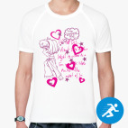 Мужская спортивная футболка