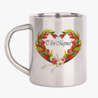 Кружка металлическая