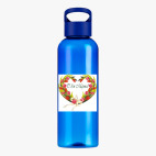 Прозрачная спортивная бутылка