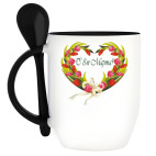 Кружка с ложкой