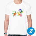 Мужская спортивная футболка