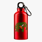 Металлическая бутылка 400 мл UV-DTF