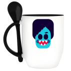 Кружка с ложкой