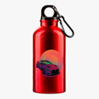 Металлическая бутылка 400 мл UV-DTF