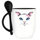 Кружка с ложкой