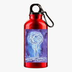 Металлическая бутылка 400 мл UV-DTF