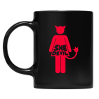 Кружка цветная UV-DTF