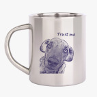 Кружка металлическая