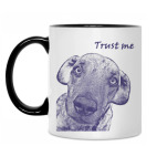 Кружка двухцветная