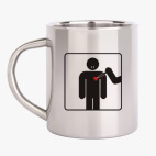 Кружка металлическая