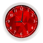 Настенные часы (с цифрами) Роковая страсть