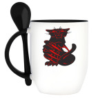 Кружка с ложкой