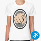 Женская спортивная футболка