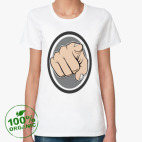 Женская футболка органик