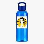 Прозрачная спортивная бутылка