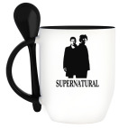 Кружка с ложкой