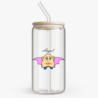 Банка с бамбуковой крышкой