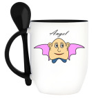 Кружка с ложкой