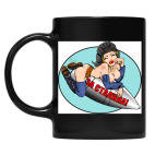 Кружка цветная UV-DTF